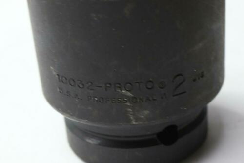 Proto 6-Point Impact Socket Black Oxide 1"Drive x 2" 10032
