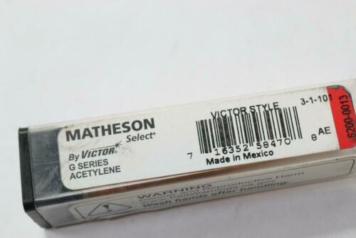 Matheson Select Victor Style Type 101 Cutting Tips Acetylene 6200-0013
