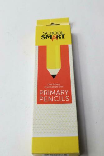 (240-Pk) School Smart Non-Toxic Primary Grade Pencil w/ Eraser 089787