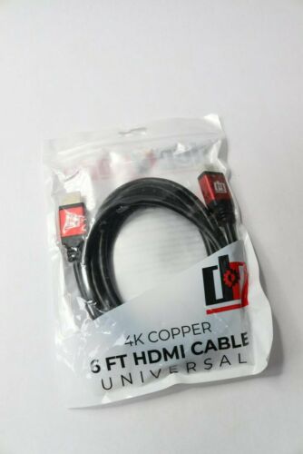 Deco Gear Cable with 28AWG Pure Copper Conductors 4K 6Ft. 6FTHDMI
