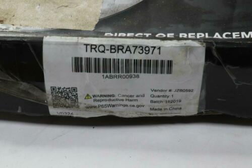 TRQ Drilled and Slotted Disc Brake Rotor BRA73971