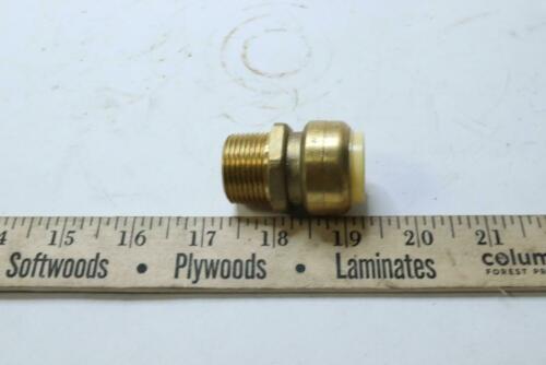 Everflow Brass Lead-Free Male Adapter for Push-Fit Fittings 1" x 3/4" - UPMC1