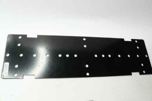 Hubbell Ladder Rack Mounting Plate Powder Coat Black Steel HLMPK19