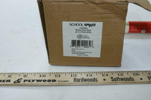 School Smart Glue Stick White 1.27 oz 1353961