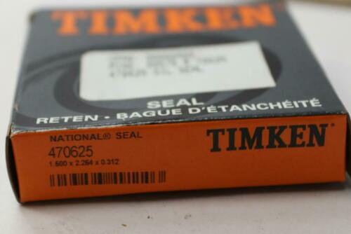 Timken Differential Pinion Seal 1-1/2" ID x 2.254" OD 0.312" W 470625