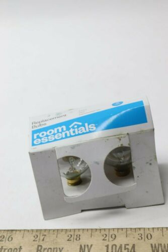 (2-Pk) Room Essentials Incandescent Replacement Bulbs G40 Clear