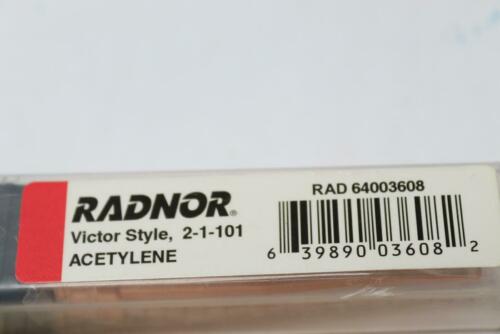Radnor Victor Style  Cutting Tip Acetylene 2-1-101 RAD64003608