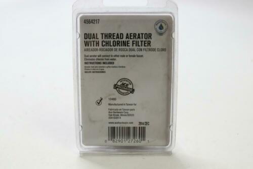 Ace Chlorine Filter Dual Thread Aerator Chrome 55/64" x 15/16" 4564217