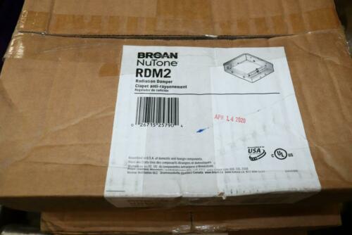 Broan Nutone Radiation Damper for Bathroom Exhaust Steel RDM2