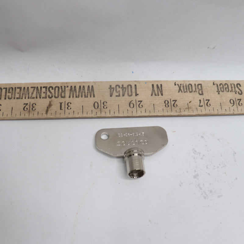 Southco Key Tubular Nickel Plated Steel E3-26-819-15