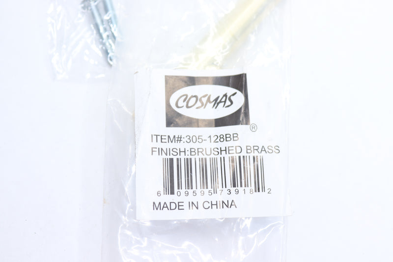 Cosmas Cabinet Hardware Bar Handle Pull Brushed Brass 7-3/8" 305-128BB