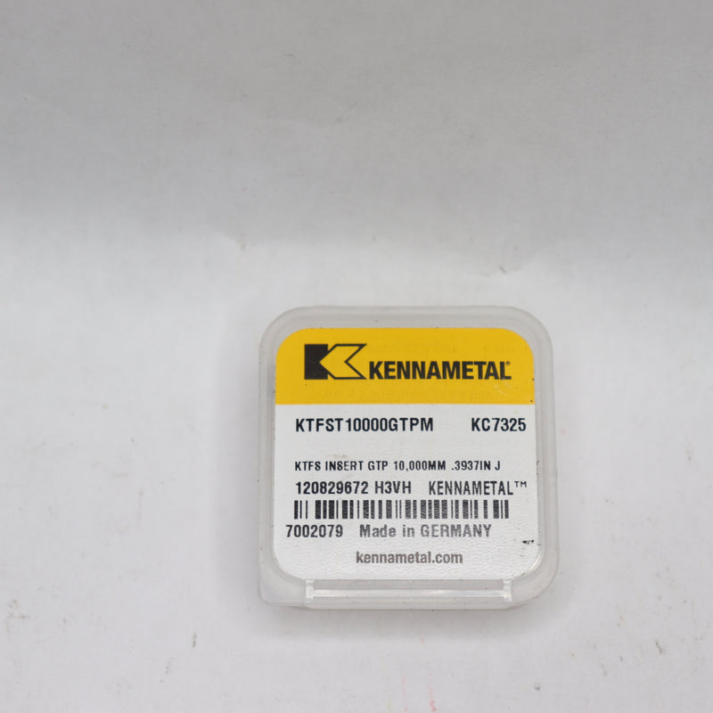 Kennametal Modular Drilling Carbide Insert for KenTIP FS KC7325