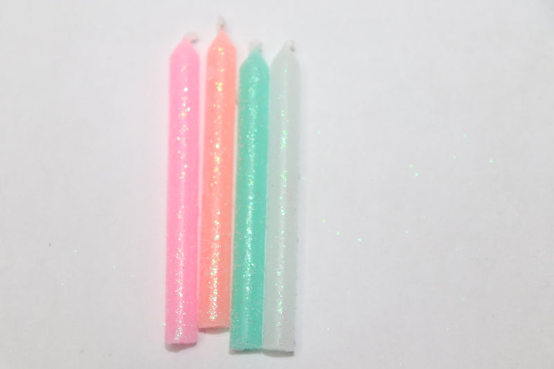 (24-Pk) Papyrus Birthday Candle Assorted 2-1/4"