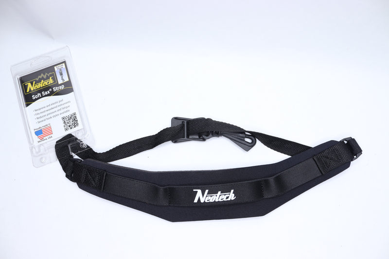 Neotech Saxophone Strap Swivel Hook Regular Nylon Black 1901162