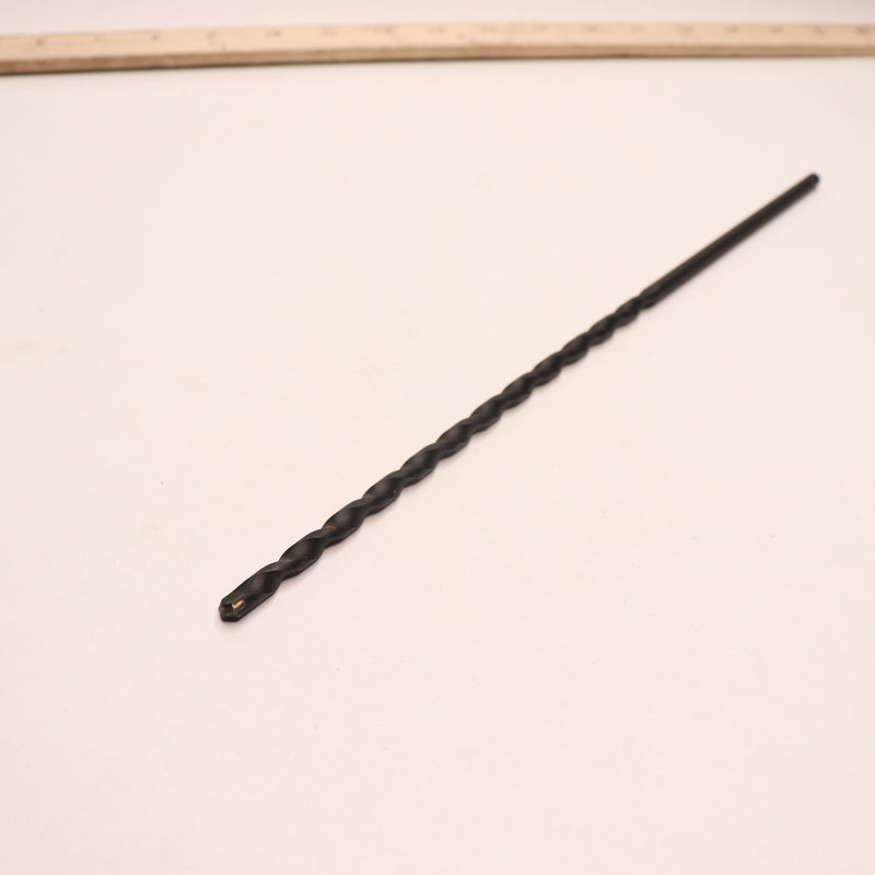 Dottie Masonry Drill Bit Black 1/4" Diameter x 12" Length MD2XL