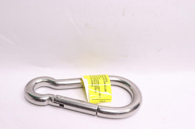 Campbell Chain Spring Snap Links Stainless Steel 1/2" x 4-11/16" T7630446