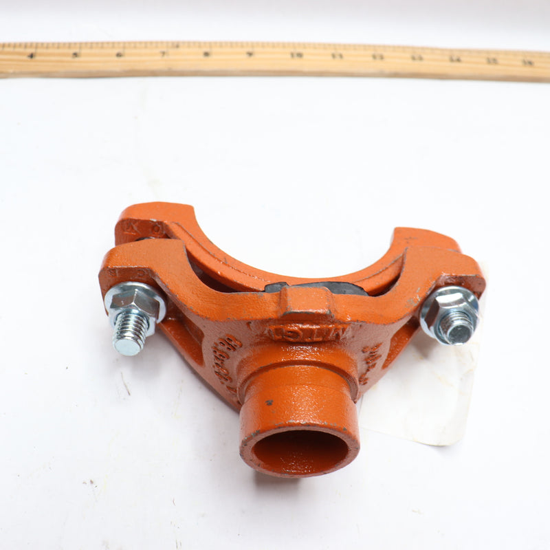 Rasco Groove Mechanical Tee Orange 3" X 1-1/4" MTG1