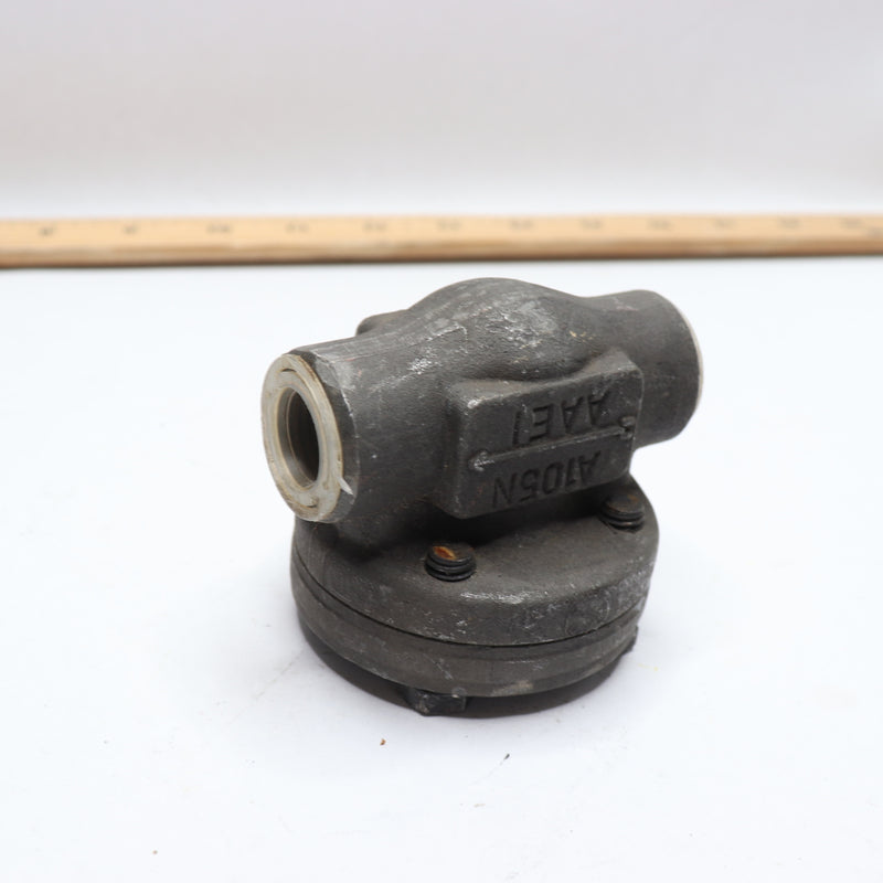 Bonney Gate Valve Forged Steel Threaded 1/2" 800 INCOMPLETE