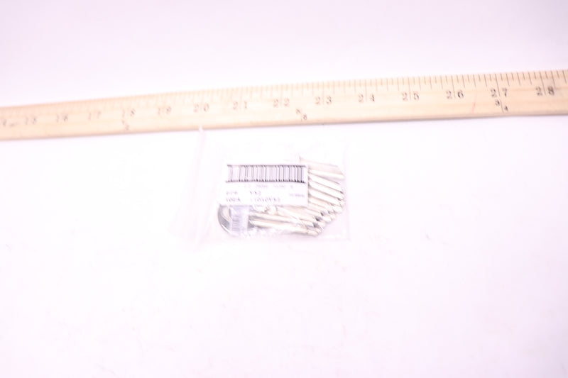 (10-Pk) Hy-Ko Key Blank Brass Nickel 11010Y52