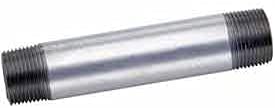 (25-Pk) Anvil Import Galvanized Steel Nipple 2" x 5" 0831038203