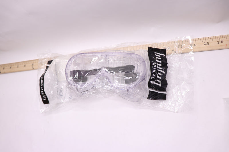 Bouton Optical Chemical Splash Safety Glasses/Goggles Clear SW2230R