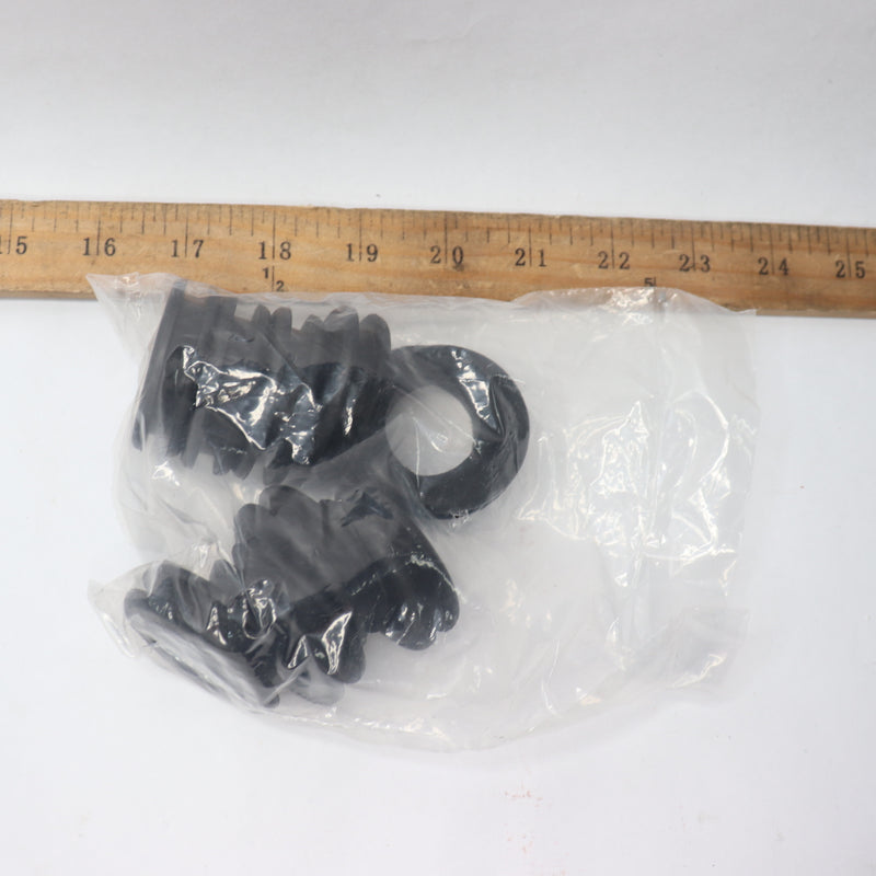 (10-Pk) McMaster-Carr SBR Rubber Grommet  for 1-1/2" Hole Dia. & 1/4" Thickness