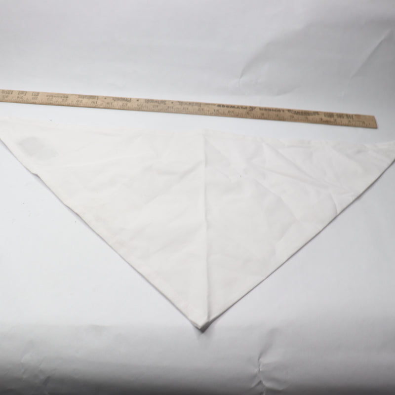 Red Kap Neckerchief White Size 40-20 NP12-65P-35C