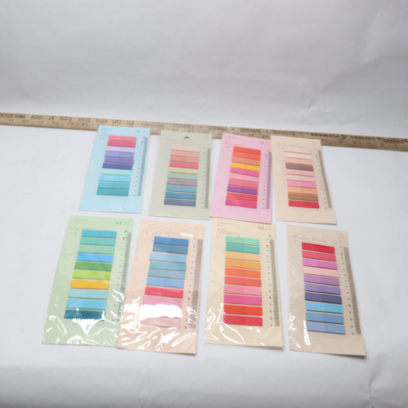 (8-Pk) Shein Sticky Index Tabs Creative Page Markers SS2307029451462686