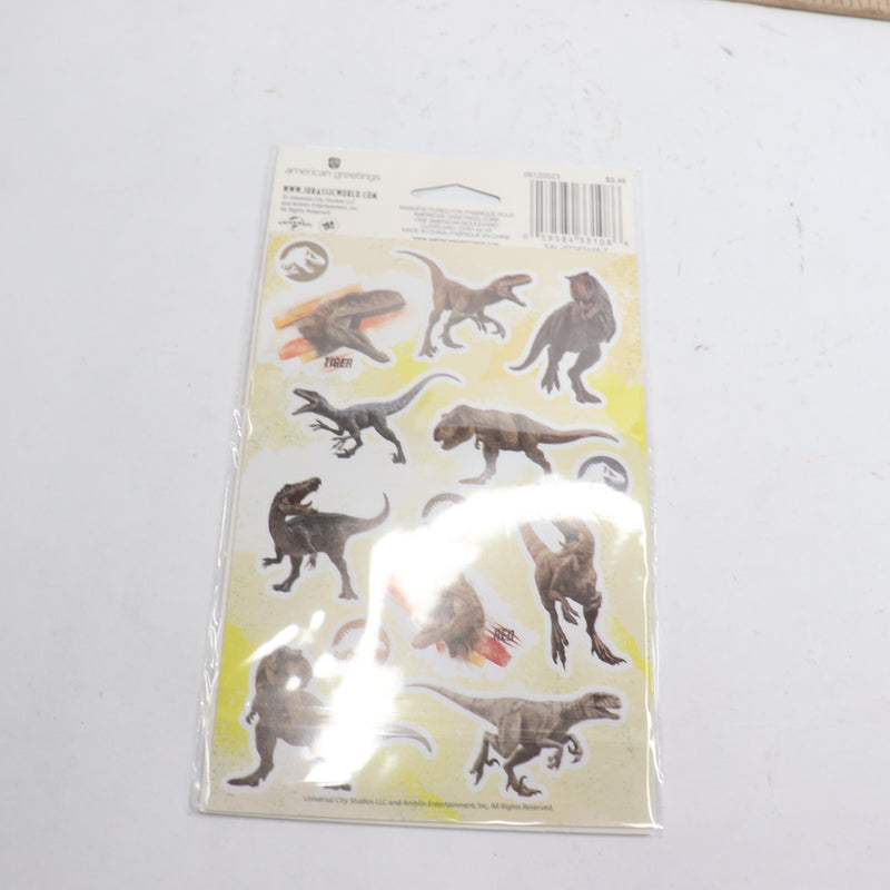 (72-Pcs) Jurassic Park High Gloss Stickers 06120523