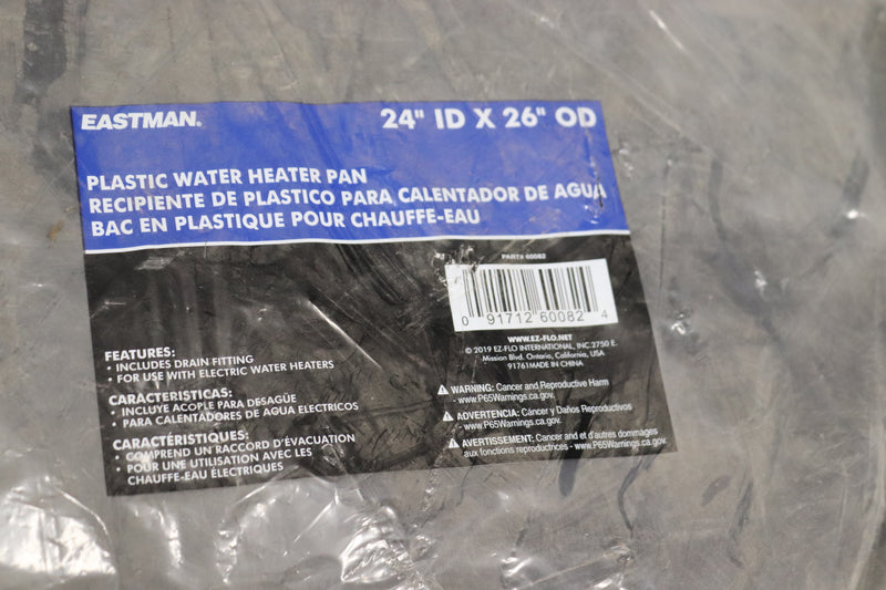 Eastman Water Heater Pan Plastic 24-In ID x 26-In OD 60082