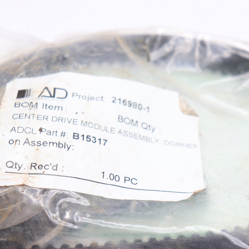 ADCL Center Drive Module Assembly Dorner B1517 216980-1