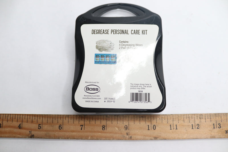 Boss Degrease Personal Care Kit In Sturdy Plastic Case 1010