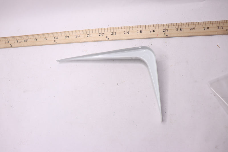 Everbilt Shelf Bracket White 6" x 8" 706622