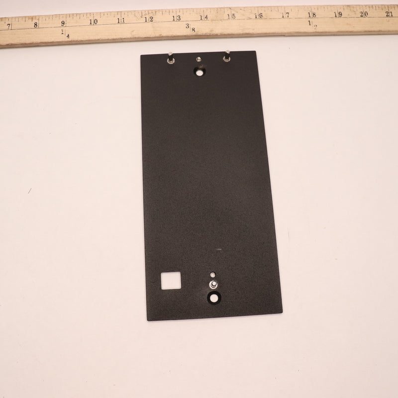 2N Telecommunications Backplate Black 107mm W x 234mm H 01294-001
