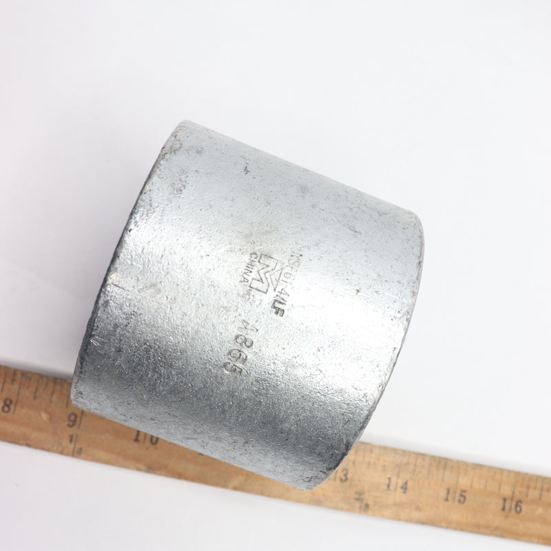 Mueller Full Coupling Galvanized Merchant Steel 3" NPT