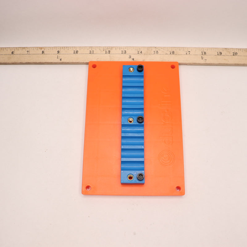 Dura-Line Plate Mount Micro Duct w/ Screws Orange 5-1/2" X 8" 20002121