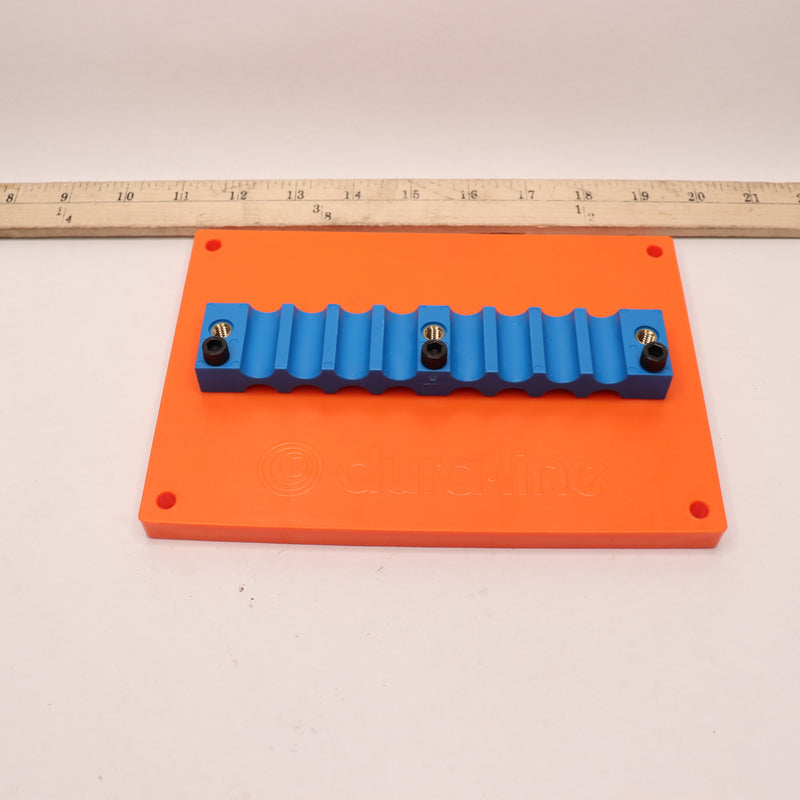 Dura-Line Plate Mount Micro Duct w/ Screws Orange 5-1/2" X 8" 20002121