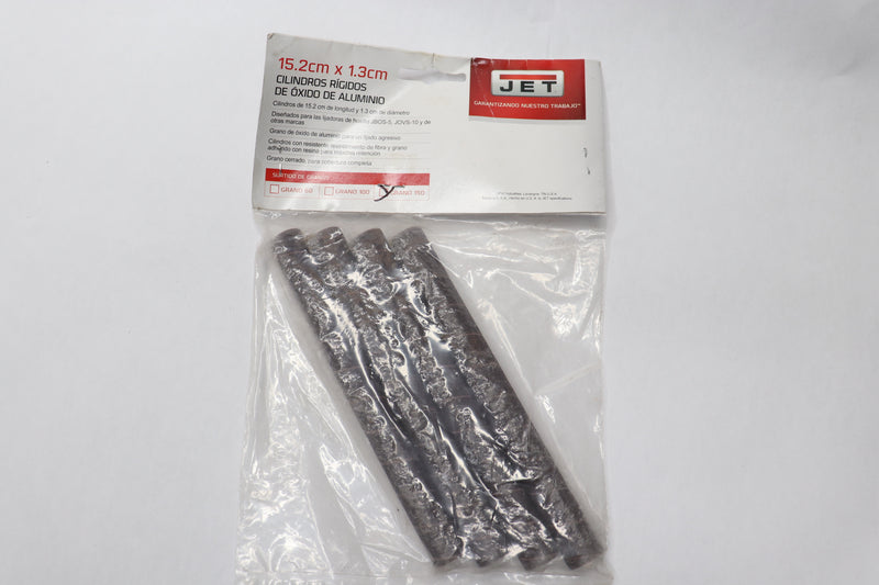 (4-Pk) Jet Hard Sanding Sleeves Aluminum-Oxide 150 Grit 6" x 1/2" 575904