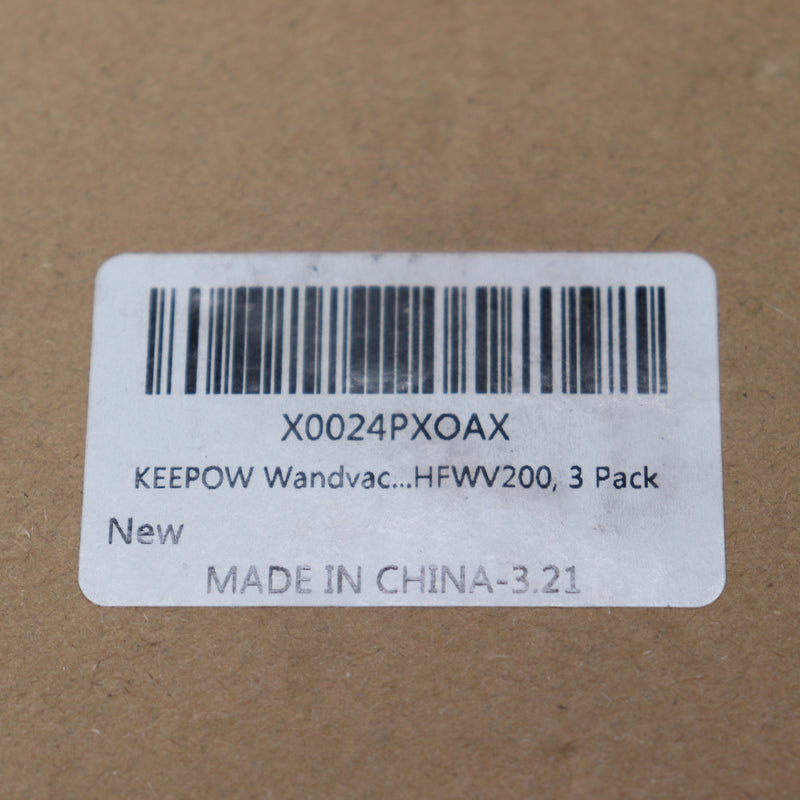 (3-Pk) Keepow Wandvac Filter Replacement with Shark Handheld Vacuum HFWV200