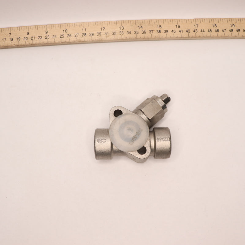 Armstrong Integral Strainer Two Bolt Connector L-R Stainless Steel 3/4" NPT
