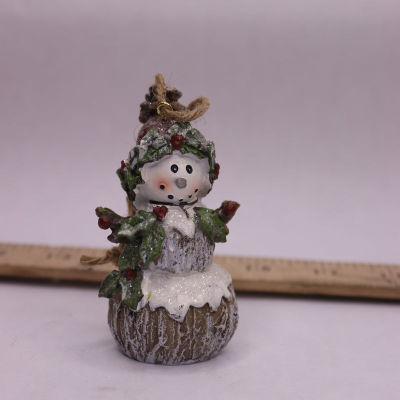Ganz Woodland Snowman Ornaments Polyresin - Incomplete / 1 Ornament Only