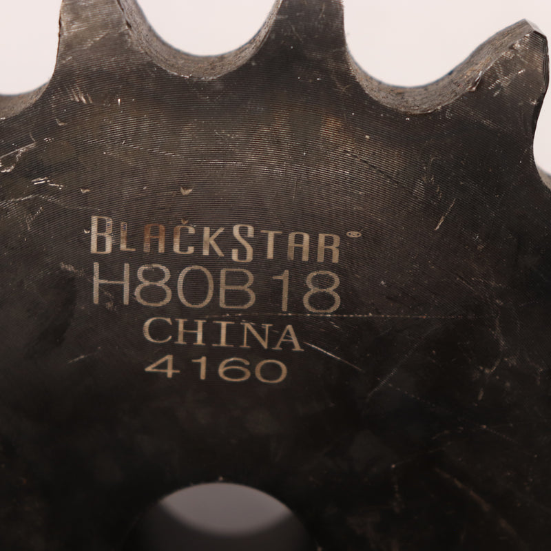 Blackstar Sprocket 80 18 Teeth 1" Stock Bore H80B18