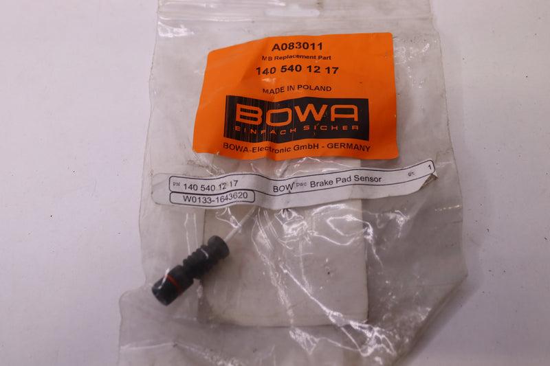 Bowa Brake Pad Sensor 140-540-12-17 A083011