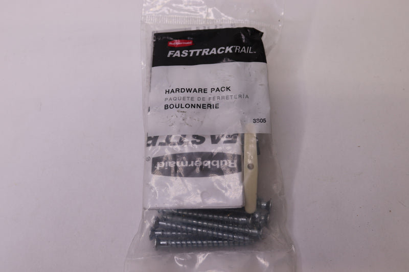 Rubbermaid 3S05 FastTrack Garage Hardware Kit 1784975