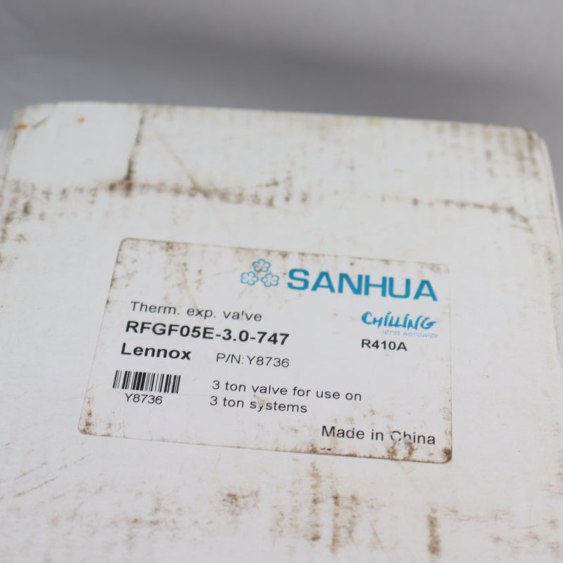 Sanhua Thermal Expansion Valve 3 Ton Y8736
