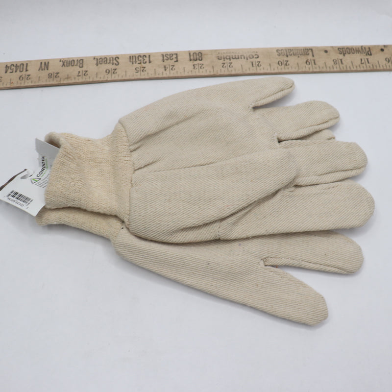 (Pair) Cordova Standard Weight Blue Wrist Gloves Canvas XL