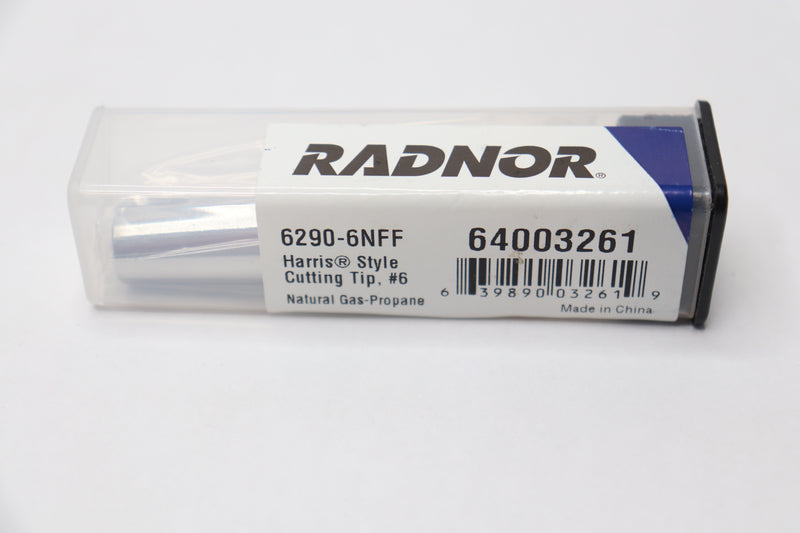 (15-Pk) Radnor Two Piece Cutting Tip Propane/Natural Gas 6290-NFF