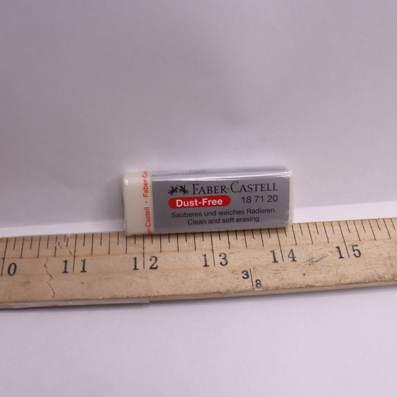 Faber-Castell Vinyl Erasers Dust-Free White 187120