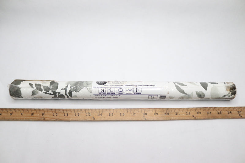 RoomMates Watercolor Floral Peel And Stick Wallpaper Black RMK11236WP
