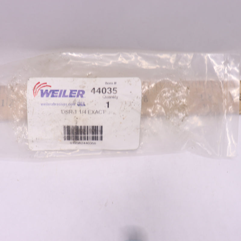 Weiler Double Spiral Flue Brush Steel Fill 1-1/4" 44035